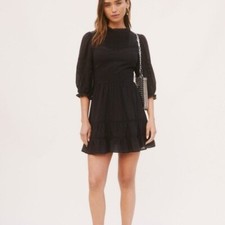 NWT REFORMATION Miley Dress In Black Size 0