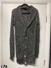 iro paris cotton cardigan sweater dress size xs