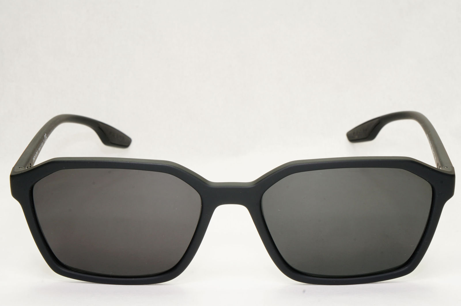 Prada Sunglasses Black Matte Square Angular PS02M… - image 2