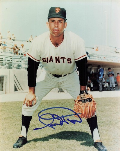 Ron Hunt Giants Signed Auto 8x10 *4755