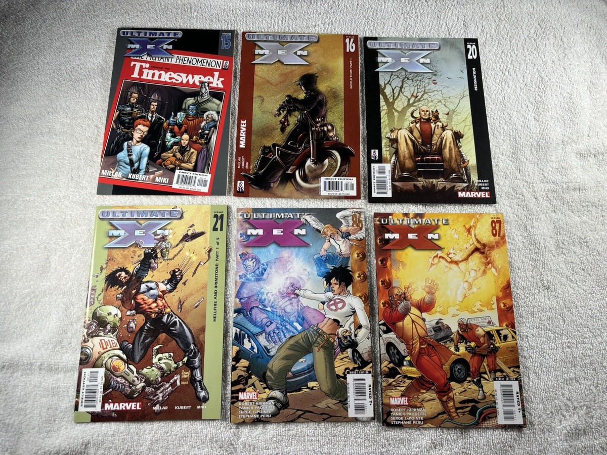 Ultimate X-Men Lot #15,16,20,21,50,51,53,86-89 Marvel Comics | eBay