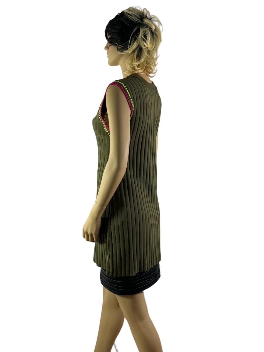 aje crochet dress Aje Mosaic Crochet Midi Dress