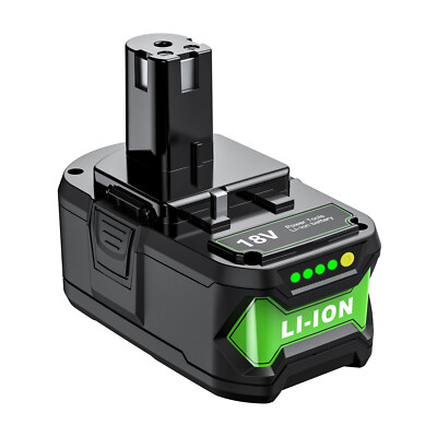 8.0Ah For RYOBI 18V P108 Battery One Plus High Capacity Lithium-Ion P107 P102