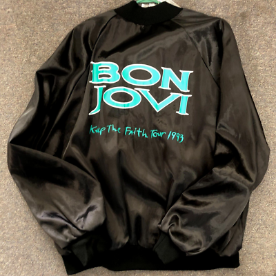 トップス BON JOVI 1994 John Bon Jovi 1994 Photo By John Barrett-PHOTOlink.net