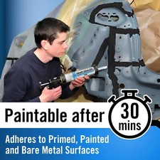 Polyurethane Seam Sealer Automotive Compound Kit - Durable Flexible Auto Bo