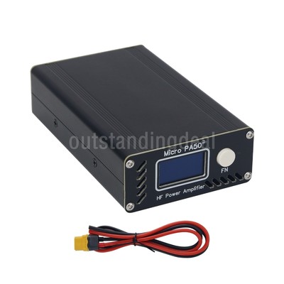 Hamgeek Micro PA50+ (PA50 Plus) 50W 3.5MHz-28.5MHz HF Power Amplifier HF Amp os1