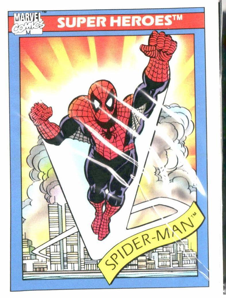 1990 Impel Marvel Universe #30 Cosmic Spider-Man