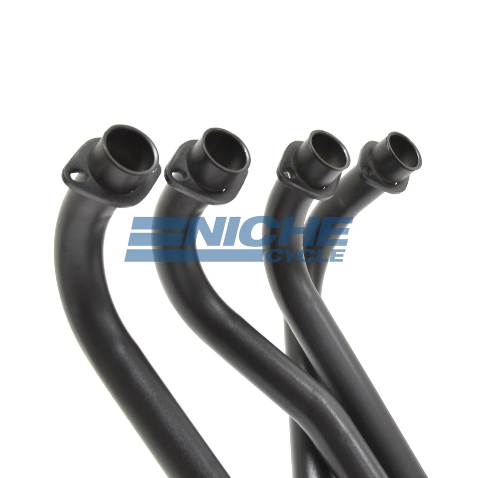 Tubos de escape 4 en 2 a 1 para Suzuki GS750 GS850 2,5" Foto 4 de 4