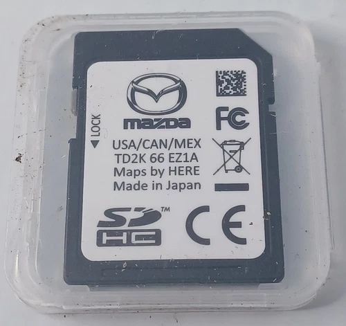 2021 2022 Mazda 3 CX-5 CX-9 CX-30 Navigation SD Card Map TD2K66EZ1 USACANMEX