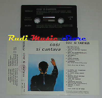 MC COSI SI CANTAVA italy REVIVAL POP RV 7014 cd lp dvd vhs