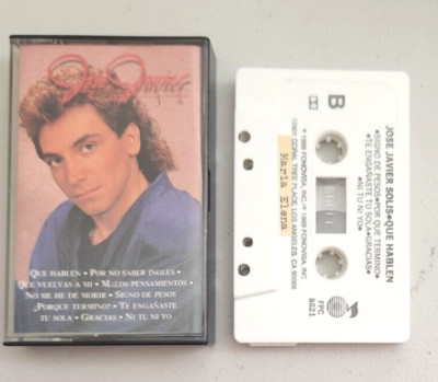 Jose Javier Solis -Que Hablen- Cassette Tape Fonovisa