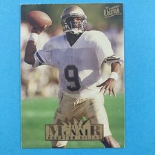 Steve McNair 1995 Fleer Ultra Rookie Card #125 NFL Houston Oilers . rookie card picture