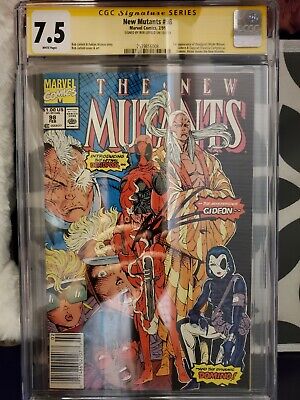 CGC 9.8~New Mutants #98~First appearance of Deadpool~ Newsstand