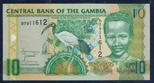 Gambia 10 Dalasis 2001-2005 P.M. n&deg;21 Fior Druck - Gian 4