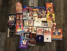 HUGE LOT OF UNOPENED Basketball WAX & FOIL PACKS 100+ CARDS NBA FREE SHIPPING!!!
