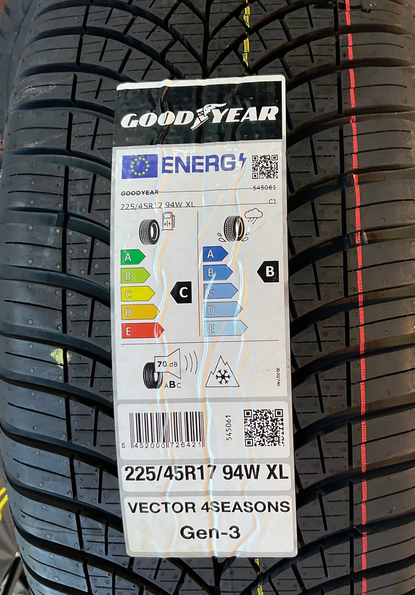 4 Allwetterkompletträder Opel Astra-L 225/45 R17 94W Goodyear