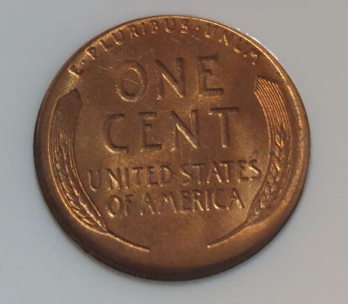 1936-S GEM UNC Lincoln Wheat 1c Cent Penny Graded NGC MS66 RD CAC - Picture 3 of 4