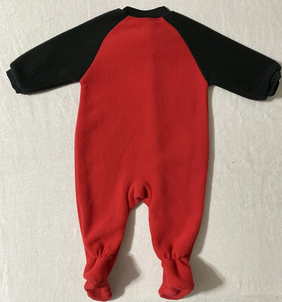 NCAA NC State Wolfpack Baby Boys' Long Sleeve Footed Blanket Sleeper, 6-9 Months - Image 4 of 4