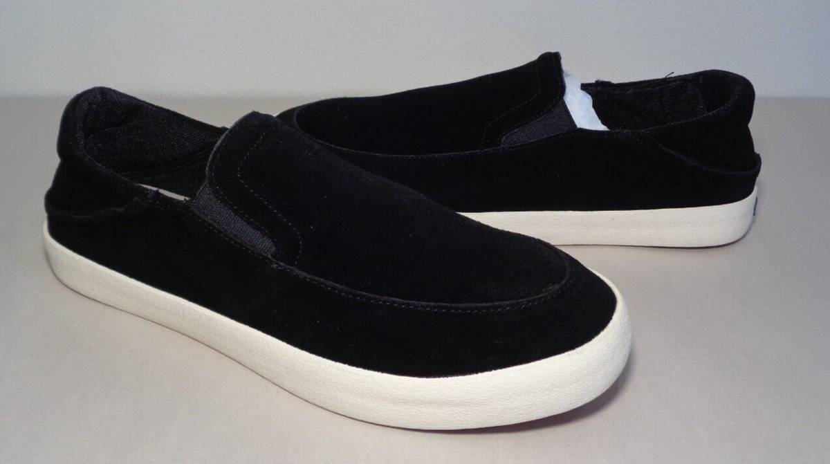 Staheekum Size 11 M FLIPSIDE Black Suede Slip On Loafers New  display picture 2