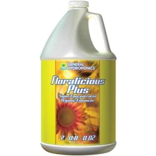 General Hydroponics Floralicious Plus 1 gallon 128oz -microbe root grow nutrient