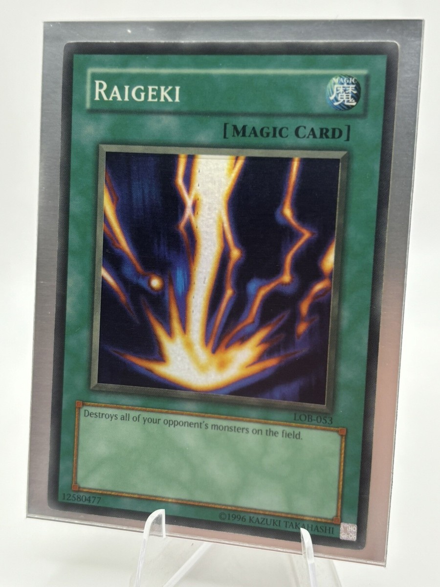 are first edition yugioh cards valuable Raigeki (Alt. Art)