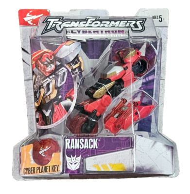 Cybertron RANSACK (Gasket) Scout Class Speed Planet Velocitron 2005 Hasbro MOSC