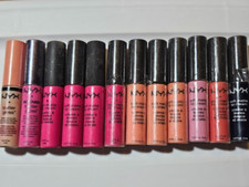 NYX Intense Butter Gloss Soft Matte Lip Creme Color Shade Variety No Seal Flawed