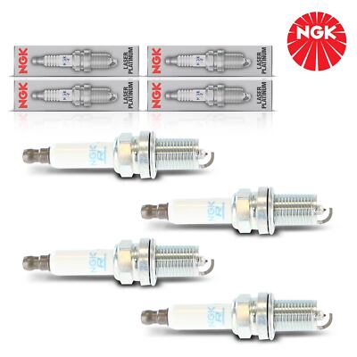 4x NGK PFR6W-TG ZÜNDKERZEN FÜR VW TOUAREG AUDI A6 4F2 A5 8T3 A8 4E8 4E2 Q7 4LB