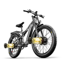 Neu Dual Motor E-Bike 2000W Herren 48V 17.5Ah Akku Elektrofahrrad Ölbremse …