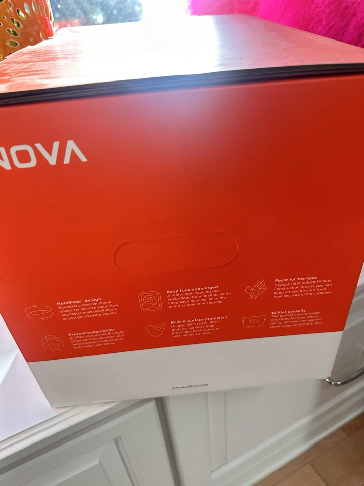 Anova Precision Cooker Nano - Circulador Sous Vide de Inmersión con Contenedor de 12L Foto 2 de 4