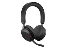 Jabra Evolve2 75 USB-C Link380a MS Stereo Black, 8-Mic Technology, 36 Hours B...