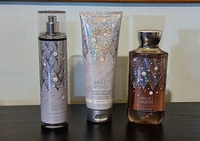 NEW Bath  Body Works 3PC Ballet Nights Body Mist, Shower Gel  Body Cream