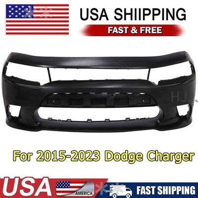 Bumper Cover Front Fits 2015-2022 Dodge Charger 4-Door 5PP39TZZAE CH1000A23