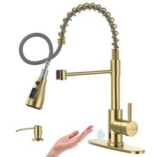 Gold Touchless Kitchen Faucet