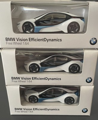 3x BMW Vision EfficientDynamics 1:64 Modellauto (i8 Concept) [NEU!]