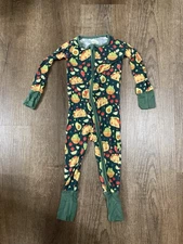 Little Sleepies Bamboo Zippy Taco Party Size 12-18months