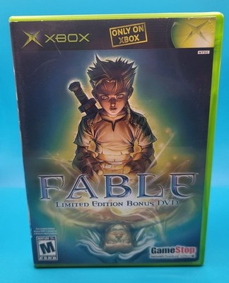 Fable: Limited Edition Bonus DVD (Microsoft Xbox) Complete VGC