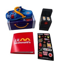 McDonalds Crocs Happy Meal Toy 2 Free Throw Blue Basketball Keychain Toy 2024