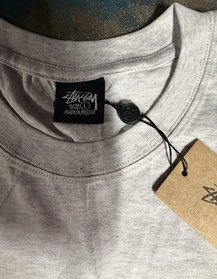 Stussy Shirt Beat The Street Crazy tee - Gray Size Large Double