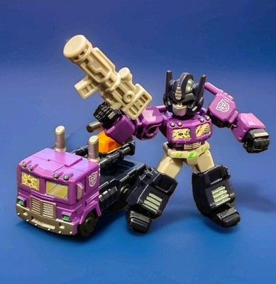Blokees Transformers G1 Shattered Glass Prime + Vehicle Set New Sealed Defender 