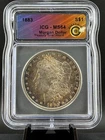 1883  Morgan Silver Dollar ICG MS64 Treasury Toner Hoard