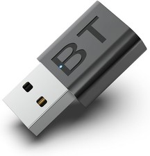 Mini 2-in-1 USB Bluetooth Receiver,5.4 Wireless Audio Adapter 3.5mm Car Kit