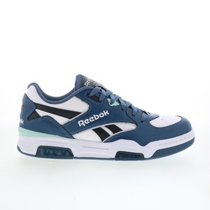 Reebok BB 4500 DMX Hommes Blanc Cuir Dentelle Up Lifestyle Sneakers Chaussures