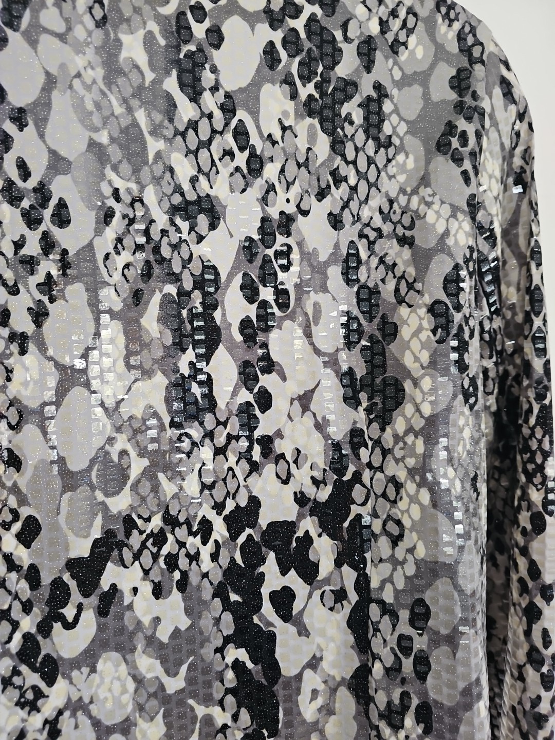 Ruby Rd. Animal Print Full Zip Jacket Size 16 Moc… - image 13