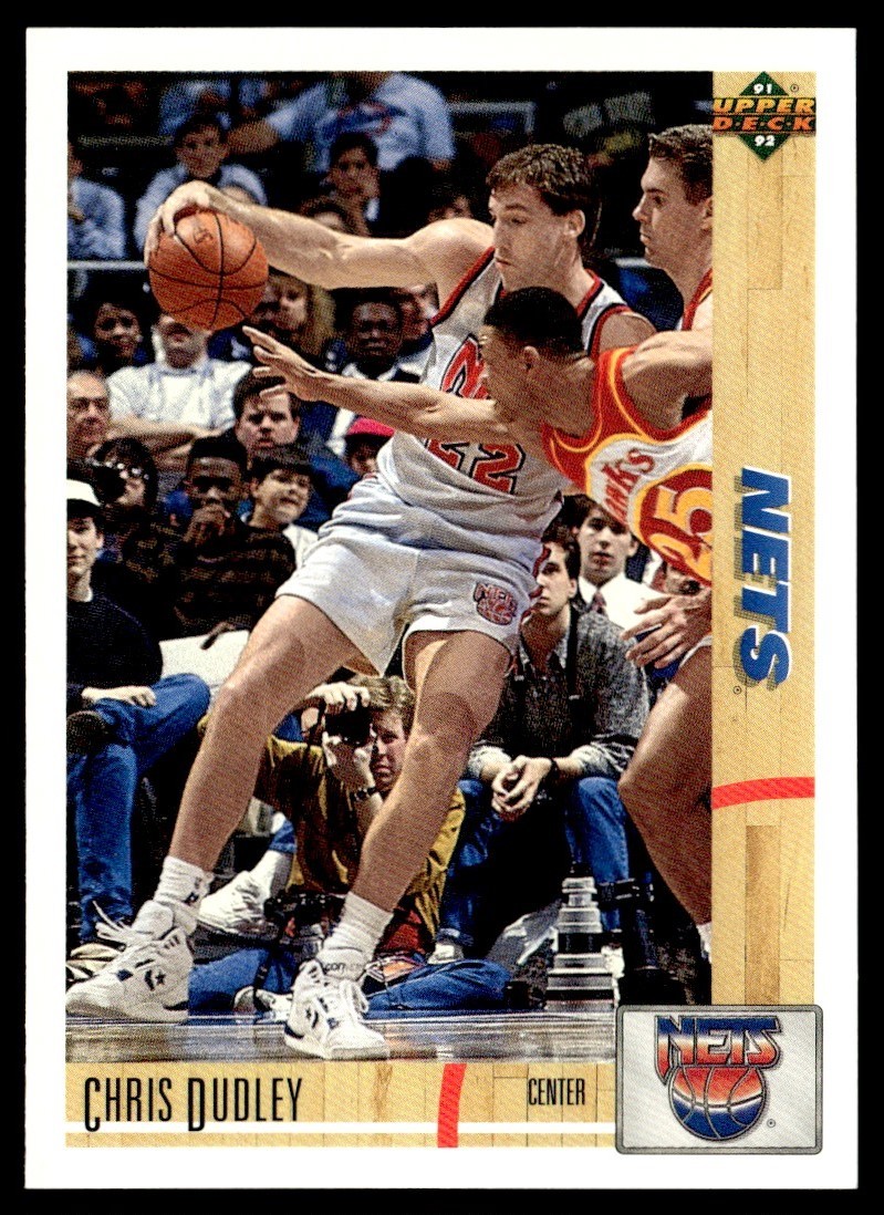 1991-92 Upper Deck Chris Dudley New Jersey Nets #311