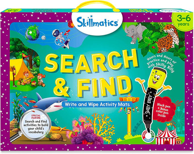 Search and Find Educational Game - Reusable Preschool Learning Activities, Perfe