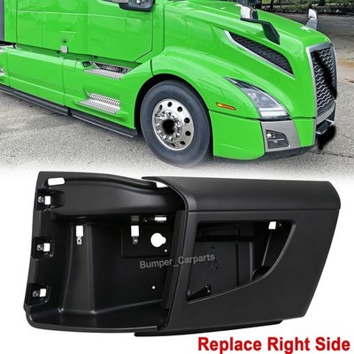 New Corner Bumper For 2018-2024 Volvo VNL Wth Fog Light Hole Passenger Side (RH)