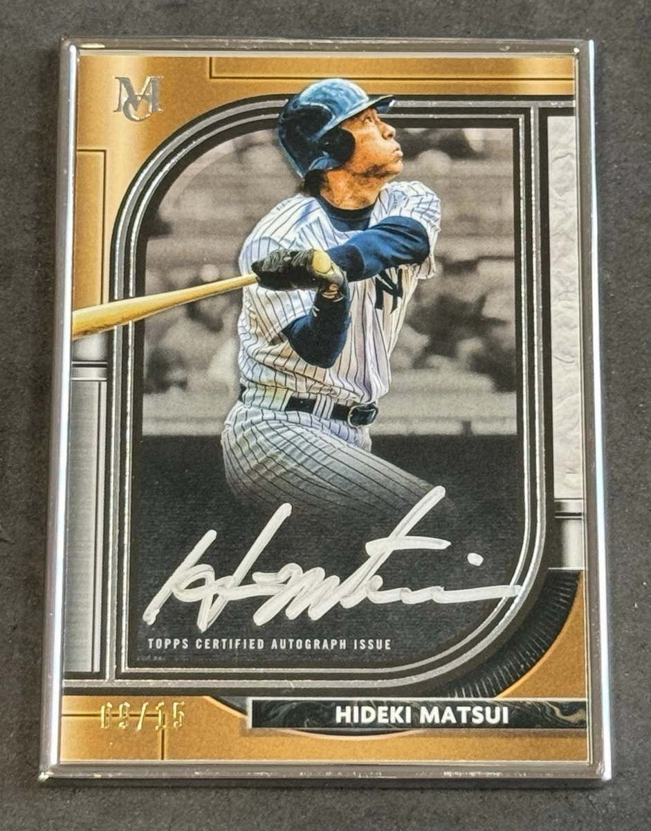Hideki Matsui Baseball Sports Trading Cards & Accessories