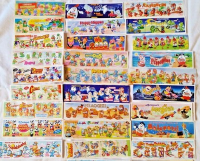 FERRERO HARTPLASTIK Ü-Ei  SATZE ITALIEN 1992 2010 BPZ ZUM AUSSUCHEN MEGA TOP RAR