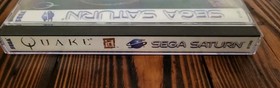 Quake (Sega Saturn, 1997) CIB Complete w Manual & Registration MINT DISC